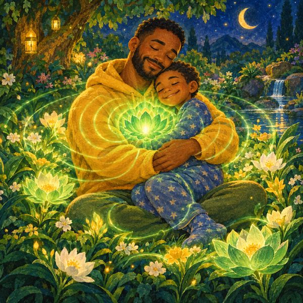 Heart chakra illustration from Piss Dreams